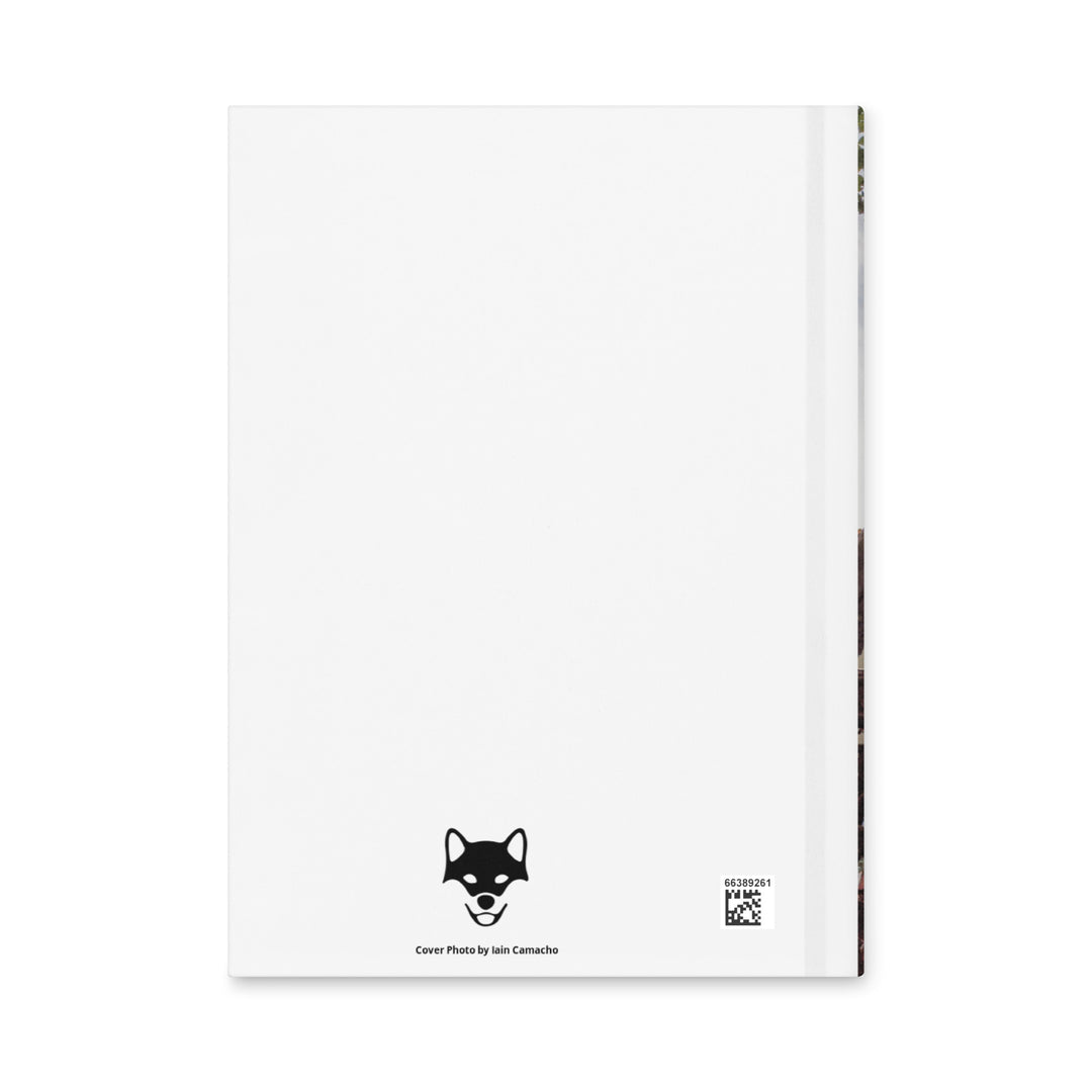 Rusty Bicycle hardcover journal back by iain,