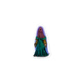Isolated die-cut vinyl sticker of the screaming keeper figure shown on a white background
